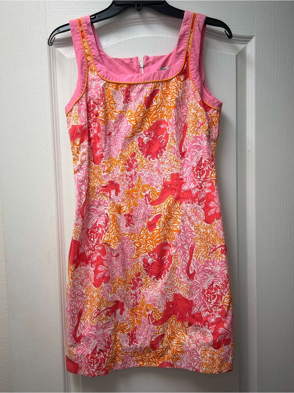 Lilly Pulitzer Vintage Lined  Sheath Dress Sz 6